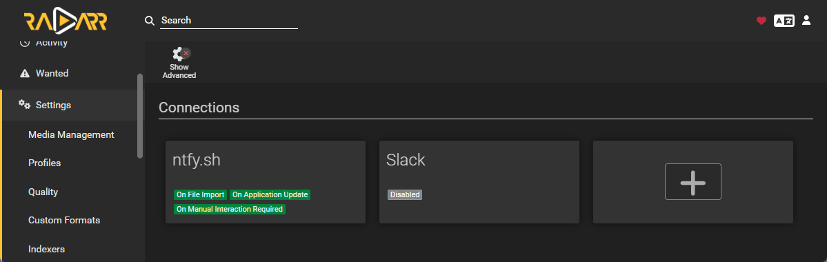 Radarr Notifications
